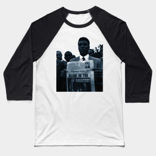 Muhammad Ali Allah is the Greatest Baseball T-Shirt